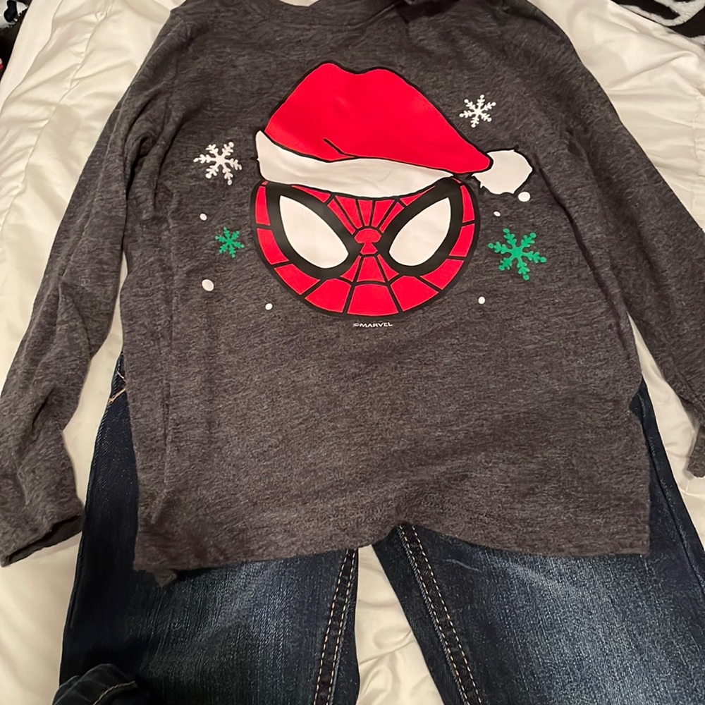 Spiderman Christmas shirt